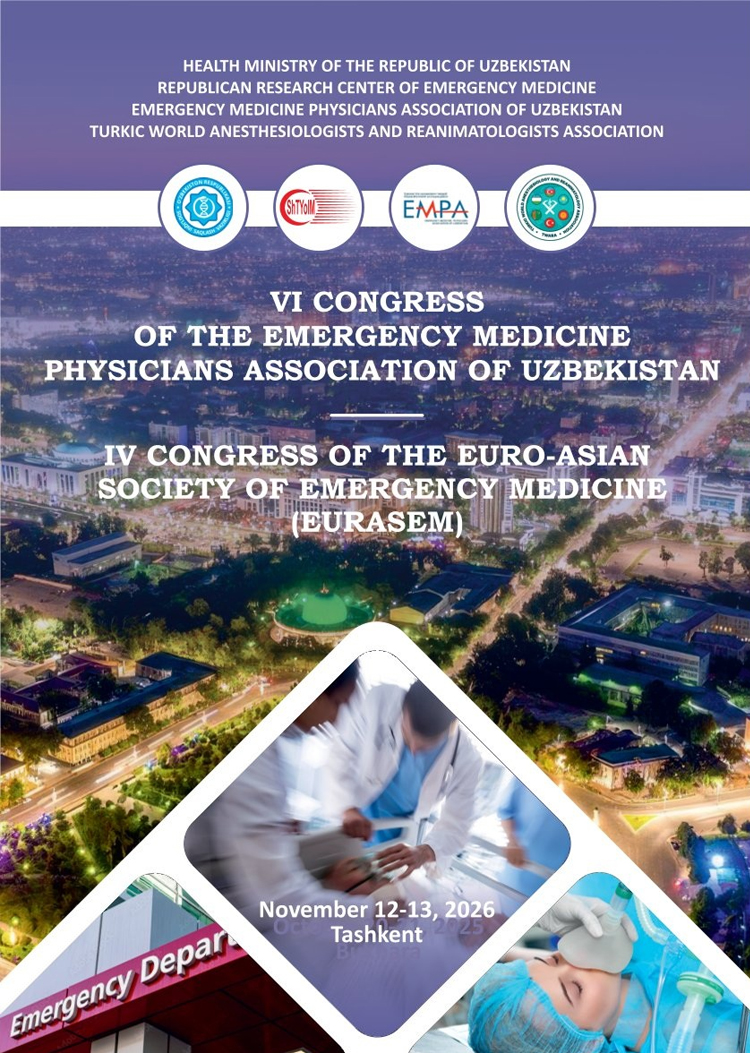 VI. Congress of Emergency Medicine Physicians Association of Uzbekistan